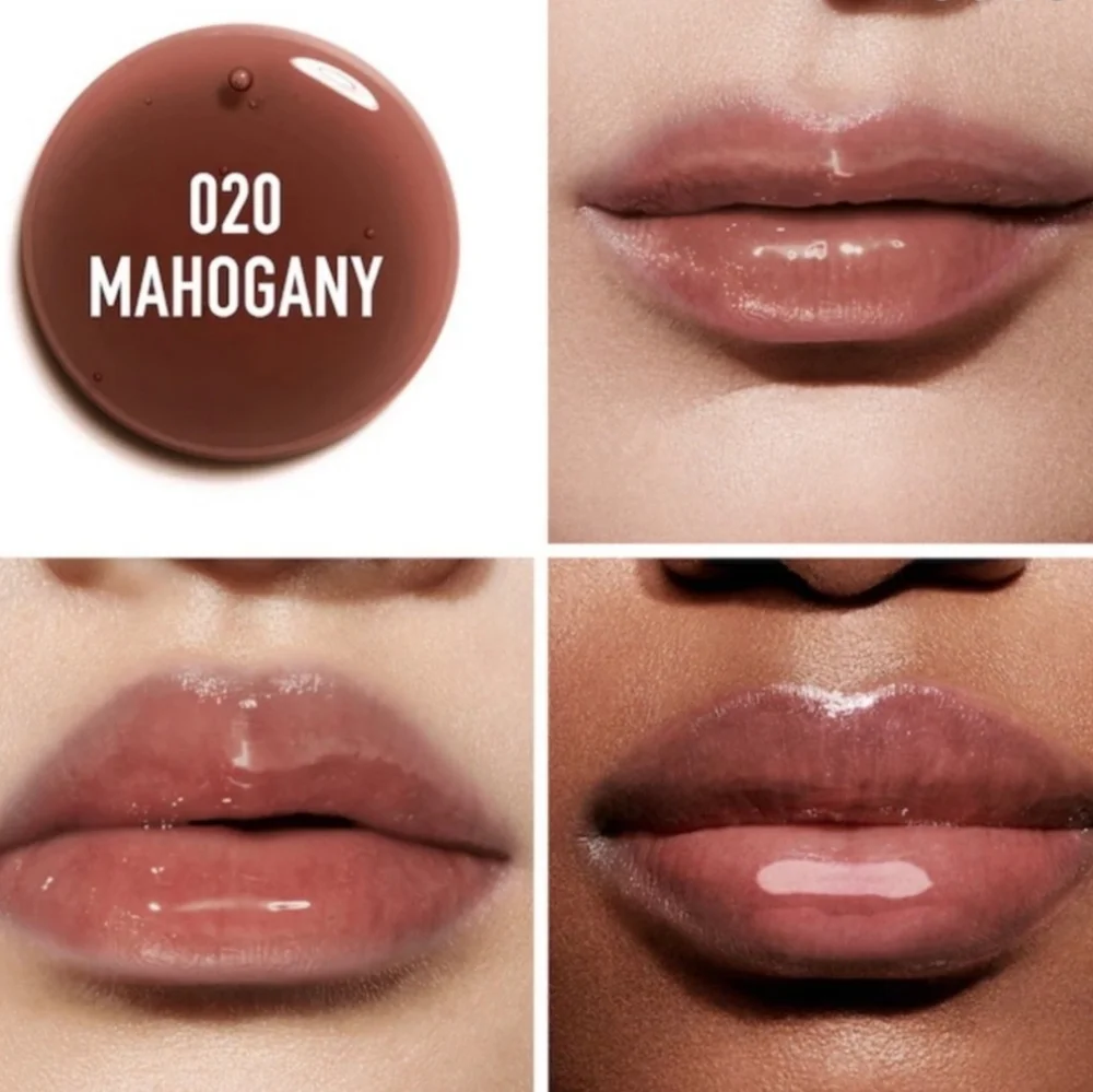 NIB DIOR LIP 020 GLOW OIL MAHOGANY - Picture 4 of 5